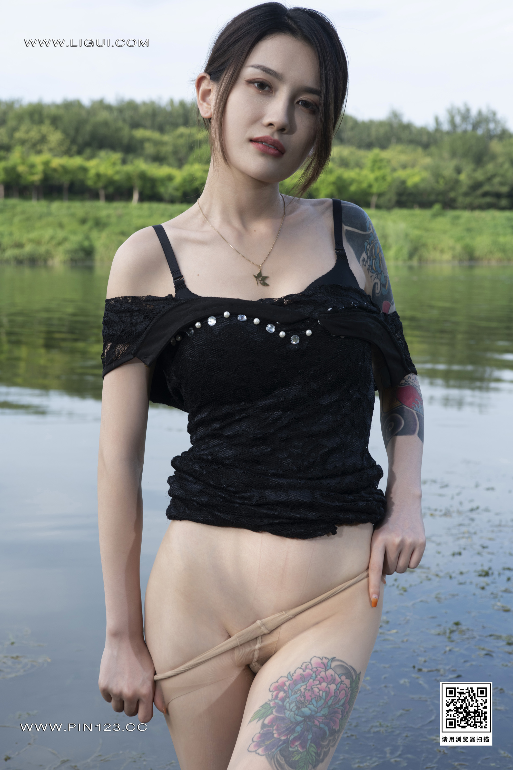 Ligui丽柜 2023.06.26 《郊野双丝》上 甜甜